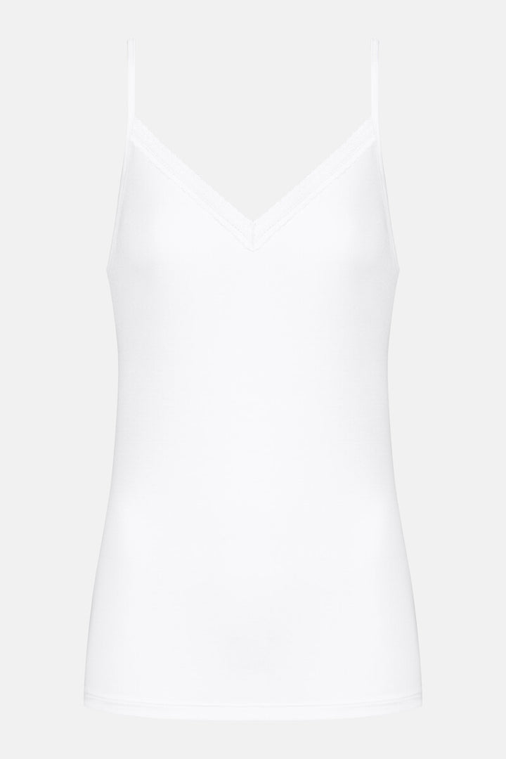 Mey Modal Lace Spaghetti Top