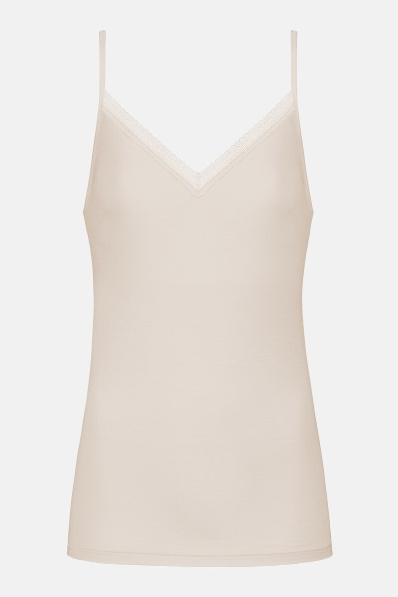 Mey Modal Lace Spaghetti Top