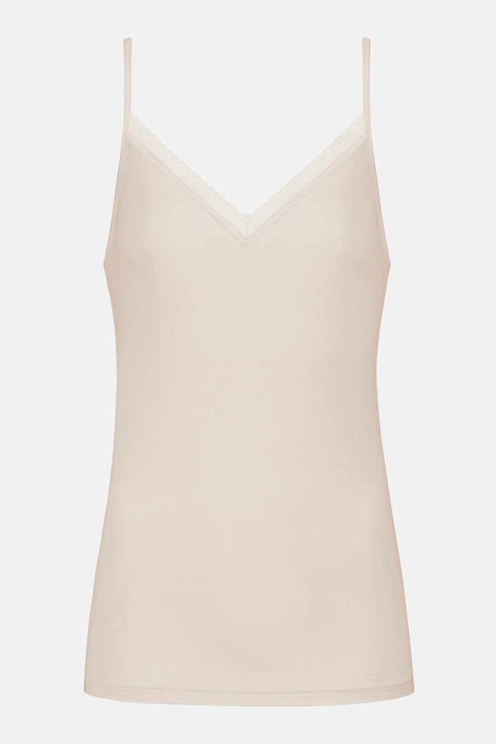 Mey Modal Lace Spaghetti Top