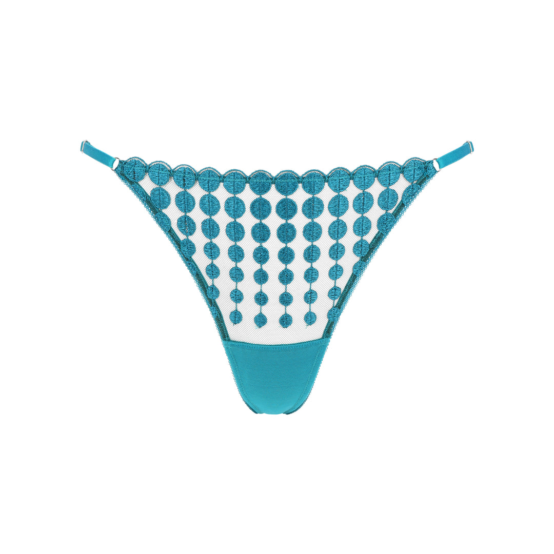 Huit Deco Dots String - Turquoise