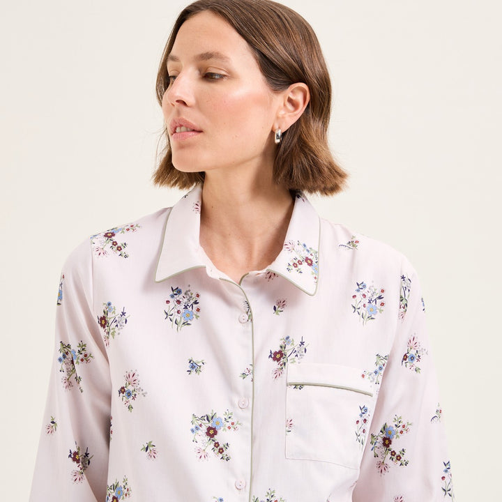 Laurence Tavernier Flore Long Sleeve Pajamas