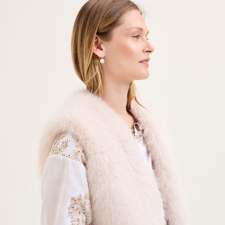 Laurence Tavernier Colette Faux Fur Vest