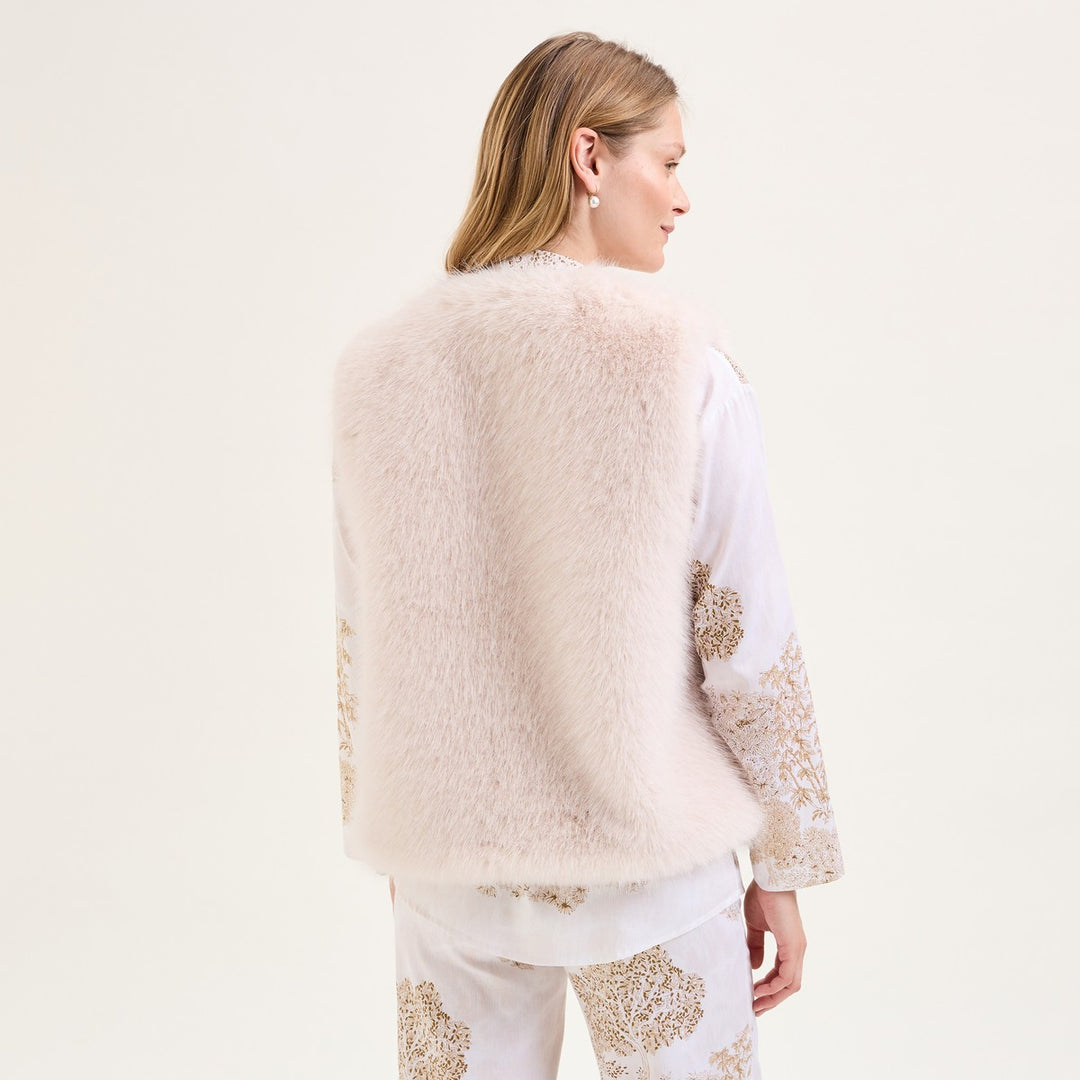 Laurence Tavernier Colette Faux Fur Vest