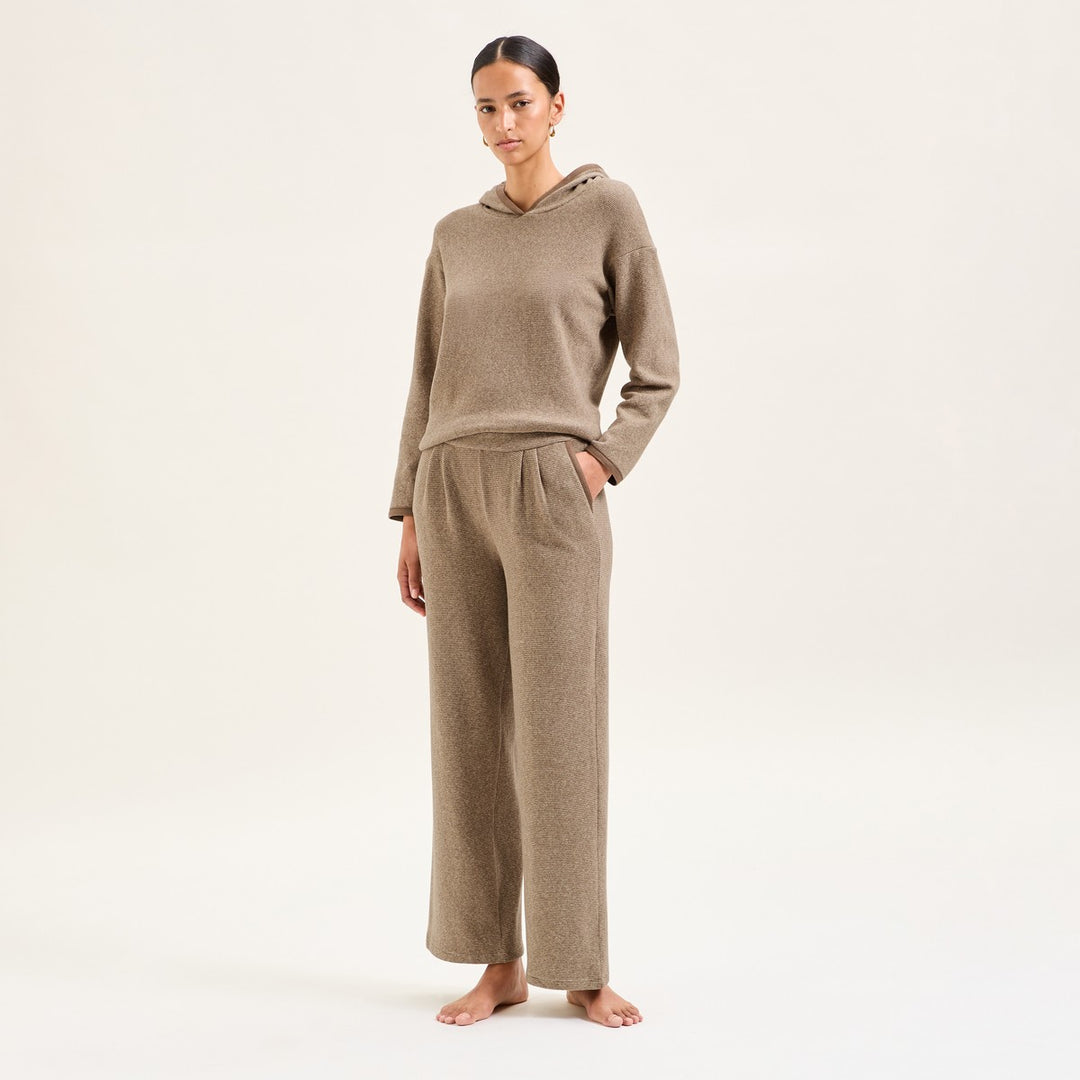 Laurence Tavernier Anna Fleece Pants - Hazelnut