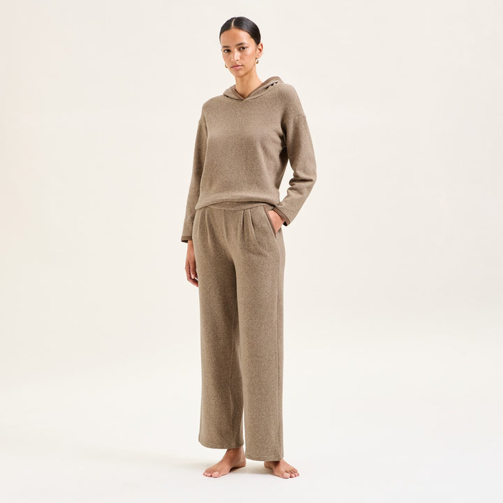 Laurence Tavernier Anna Fleece Pants - Hazelnut