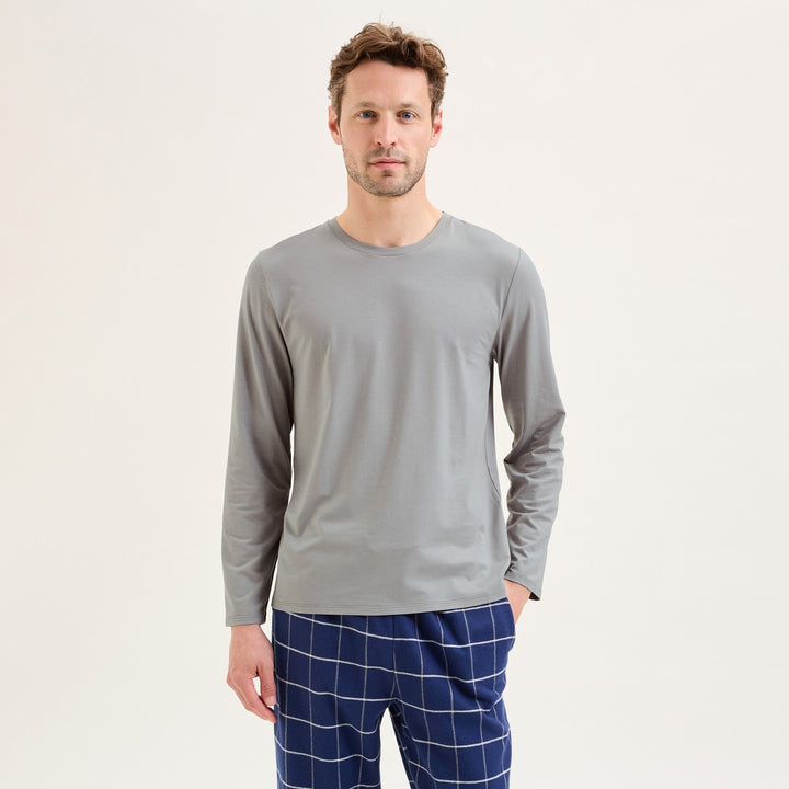 Laurence Tavernier Basile Long Sleeve T-Shirt - Gray