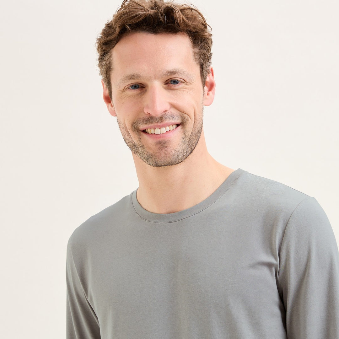 Laurence Tavernier Basile Long Sleeve T-Shirt - Gray