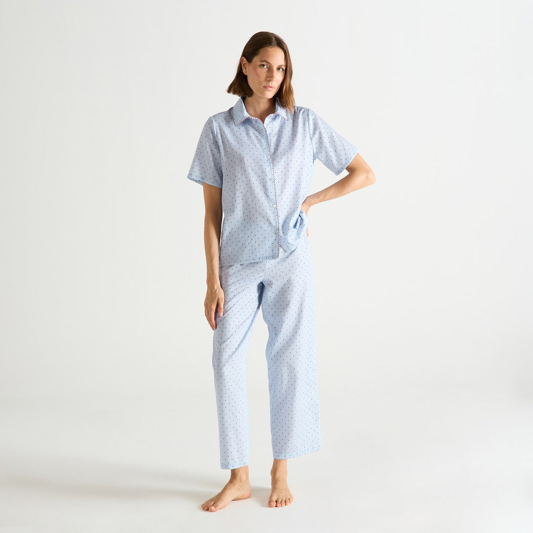 Laurence Tavernier Miss Dotty Short Sleeve Pajamas