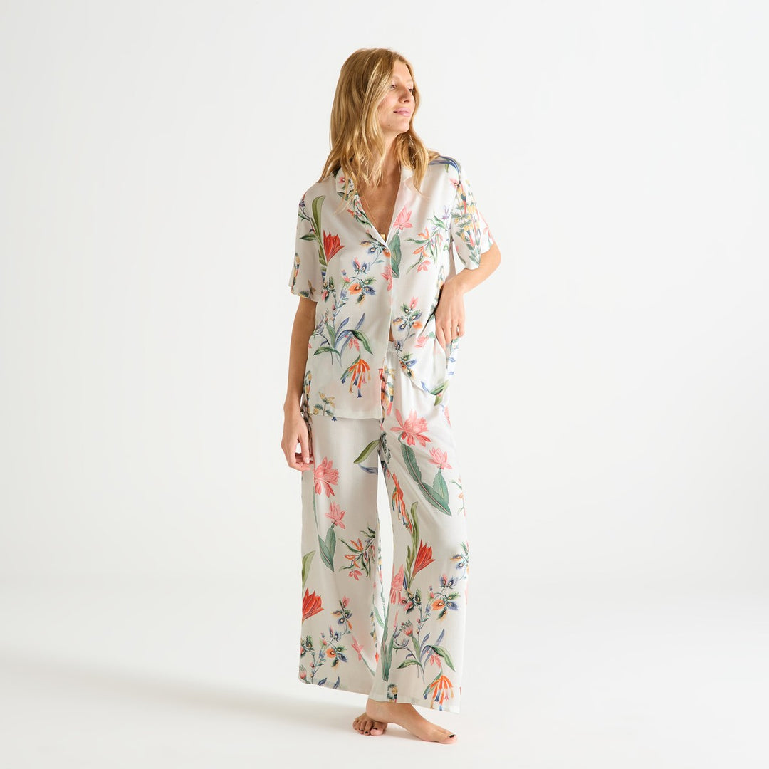 Laurence Tavernier Eze Short Sleeve Pajamas
