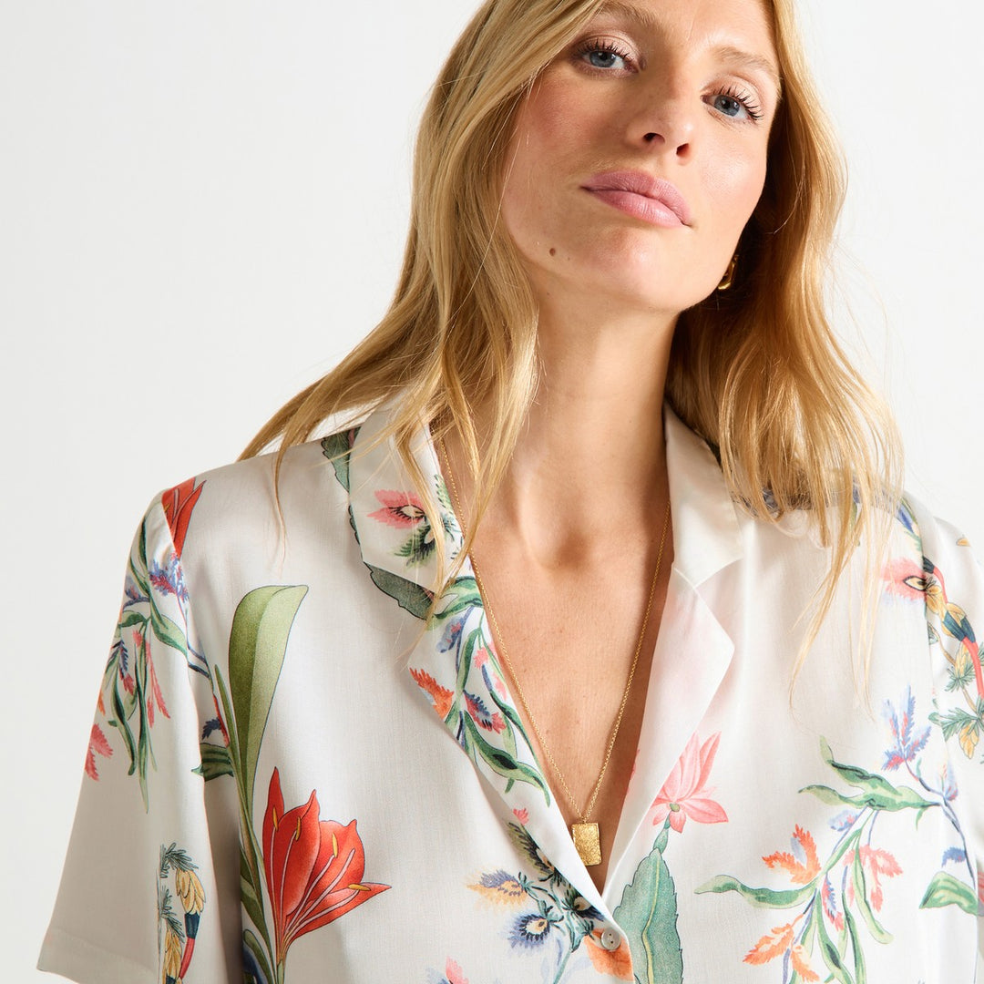 Laurence Tavernier Eze Short Sleeve Pajamas