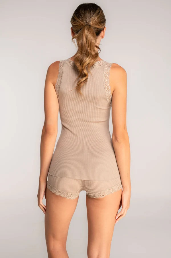 3410 Oscalito Wool and Silk Tank Top