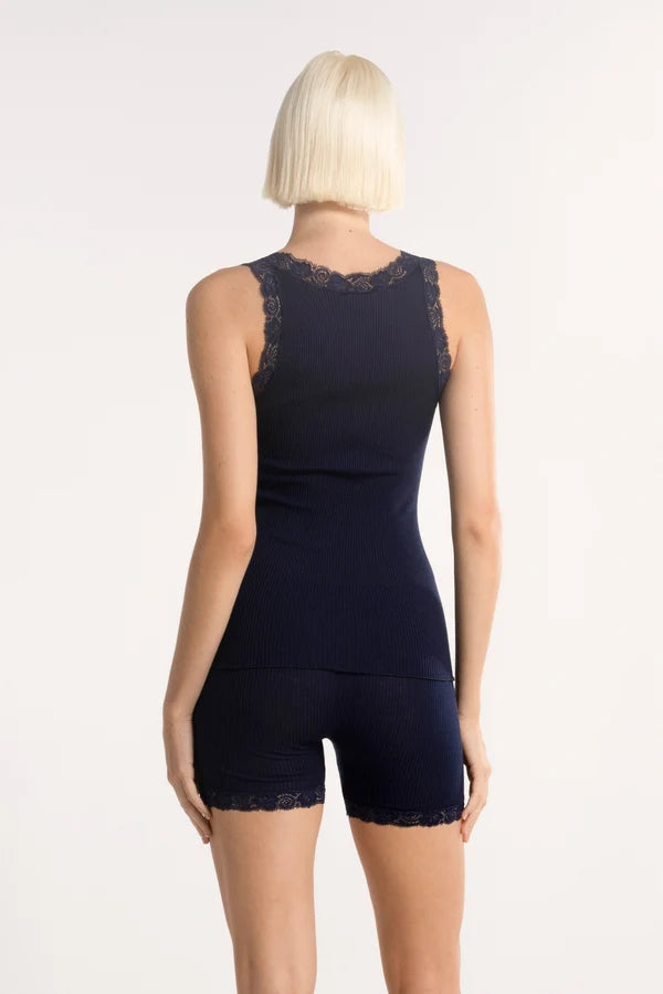 3410 Oscalito Wool and Silk Tank Top