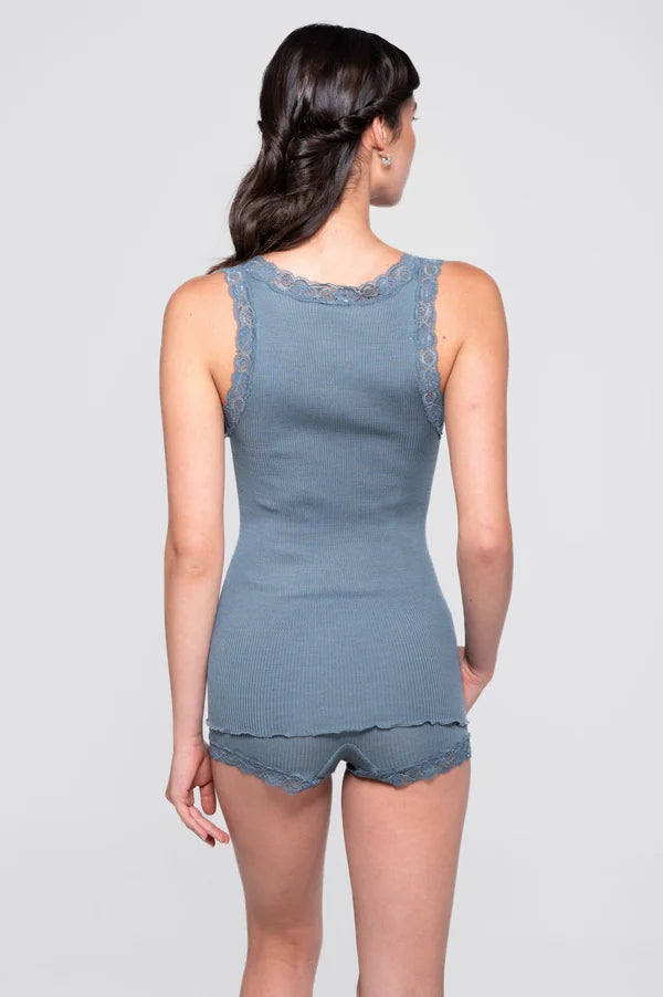 3410 Oscalito Wool and Silk Tank Top