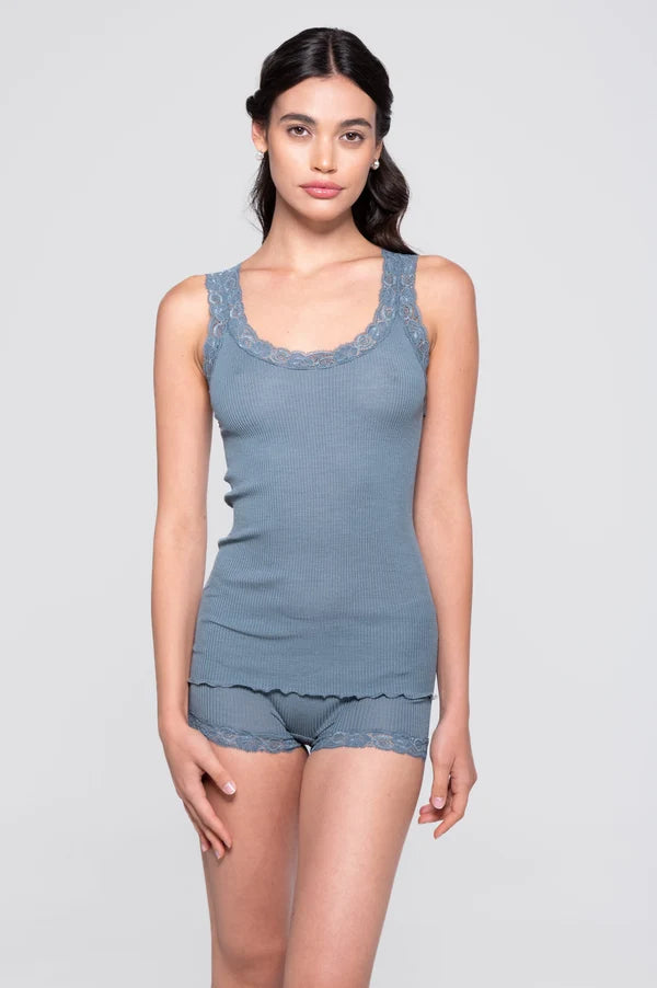 3410 Oscalito Wool and Silk Tank Top