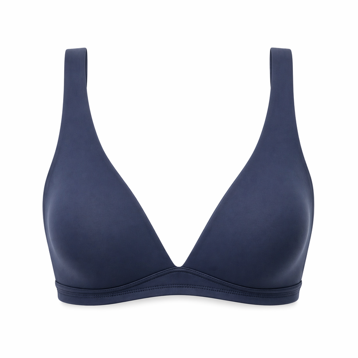 ☁️ Lightweight Microfiber Wireless Bralette - Marine