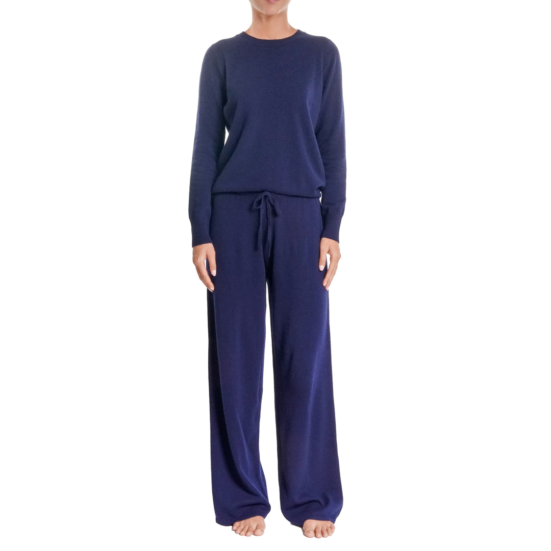 Arlotta Cashmere Pants -Navy