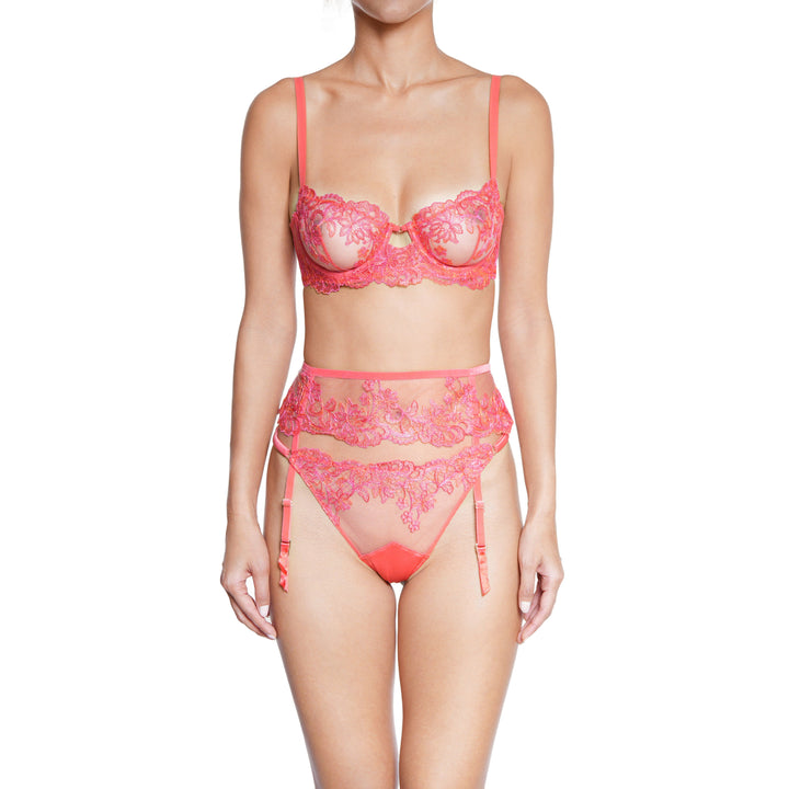 Prestige Bonbon Rose Garter Belt