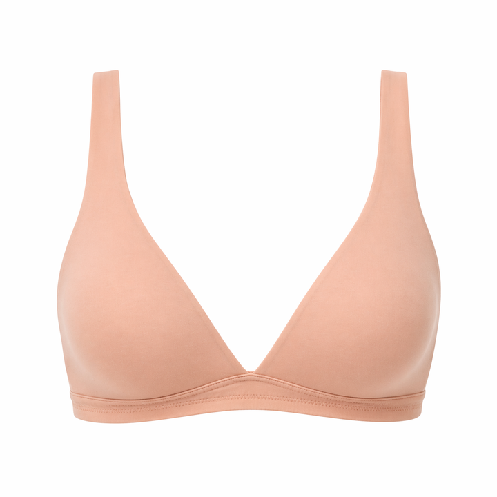 ☁️ Lightweight Microfiber Wireless Bralette - Blush