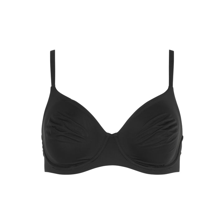 ☁️ Lightweight Microfiber Comfort Bra - Black