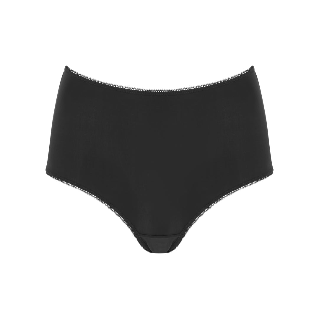 ☁️ Lightweight Microfiber Brief - Black