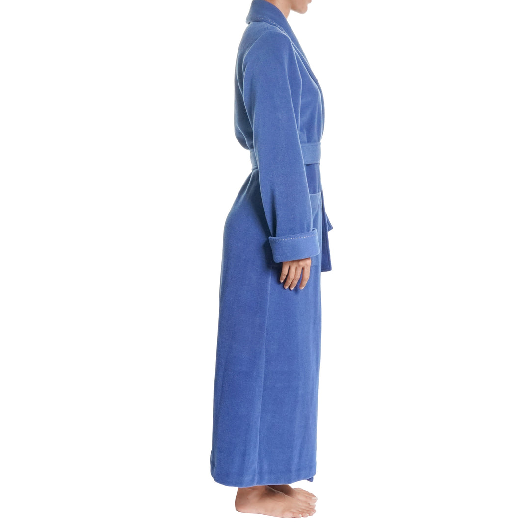 Pluto Ruth Long Robe - Midnight Blue