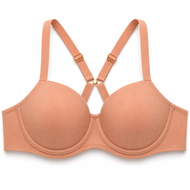☁️ Lightweight Microfiber Spacer Bra - Blush