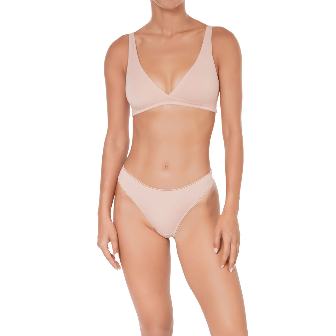 Huit Organic Cotton Wireless Bralette