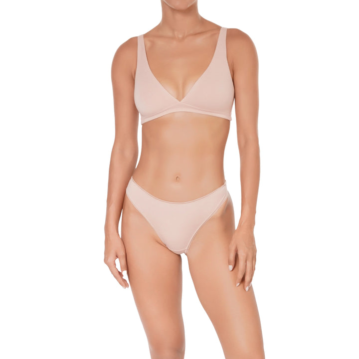 Huit Organic Cotton Wireless Bralette