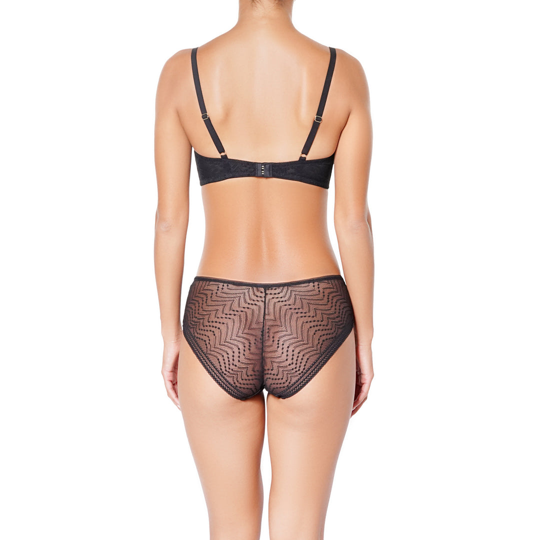 Huit Eclatante Bralette - Black