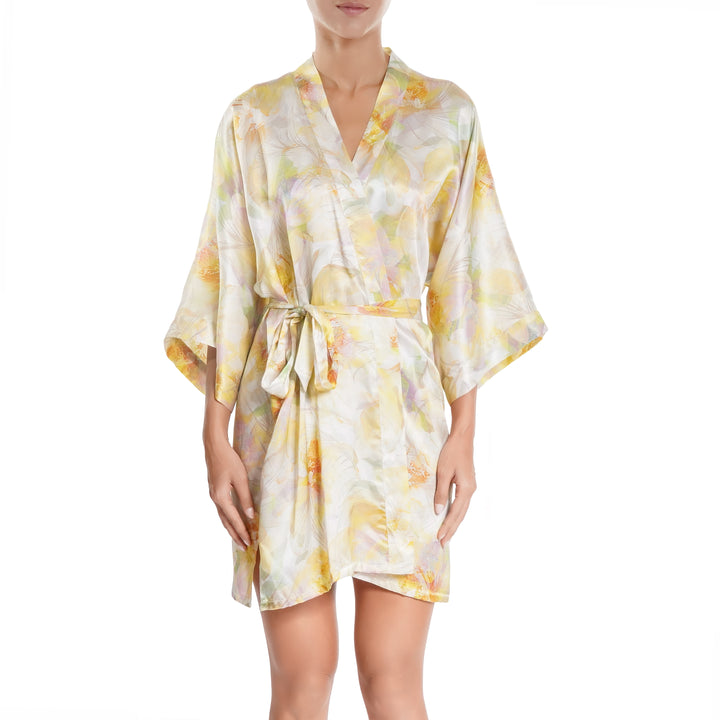 Samantha Chang Short Silk Kimono