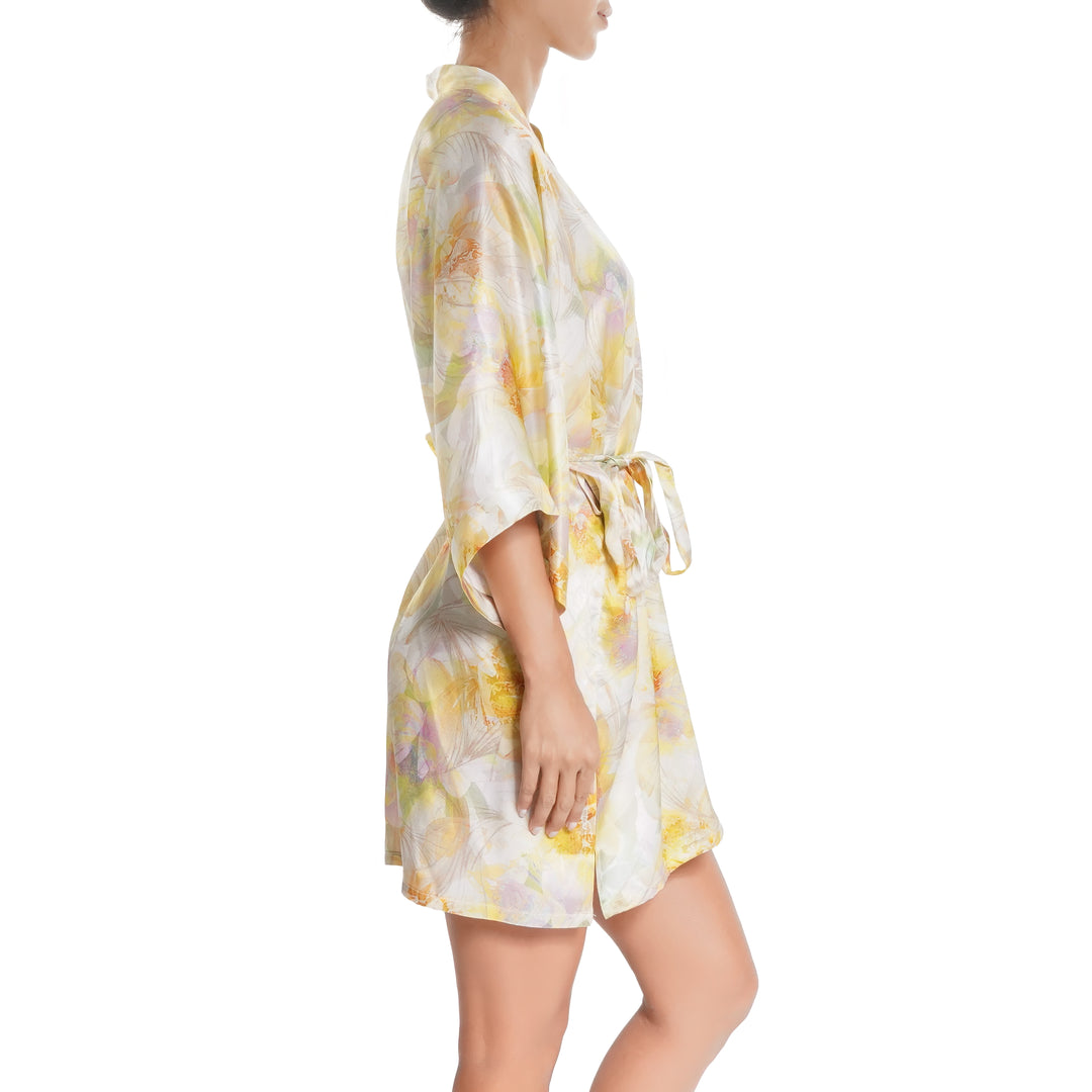 Samantha Chang Short Silk Kimono