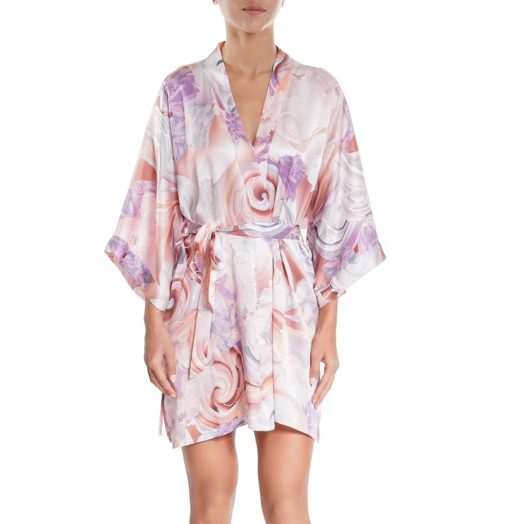 Samantha Chang Short Silk Kimono