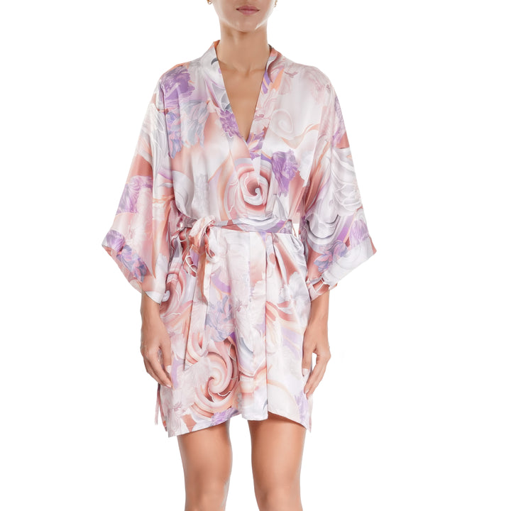 Samantha Chang Short Silk Kimono