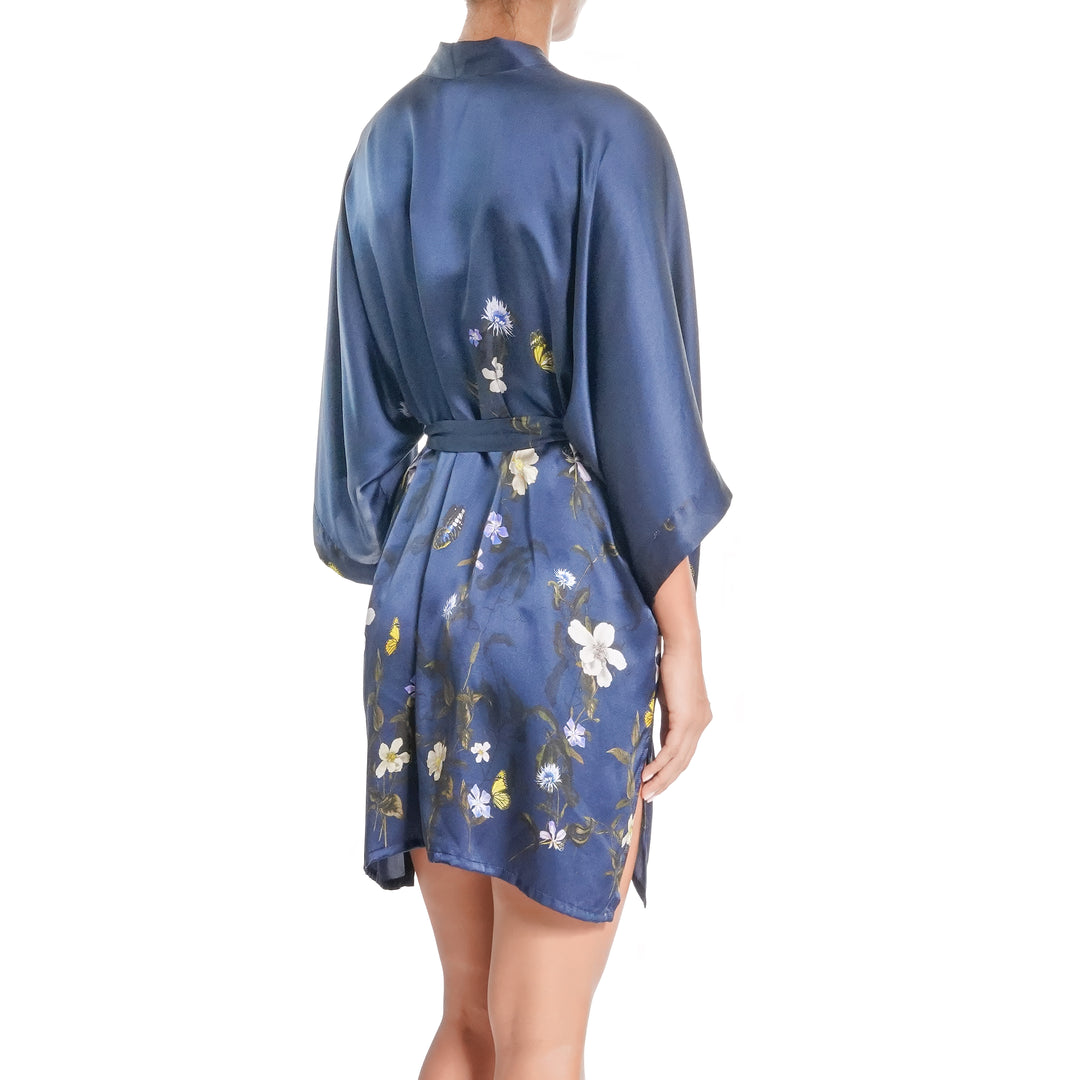 Samantha Chang Short Silk Kimono