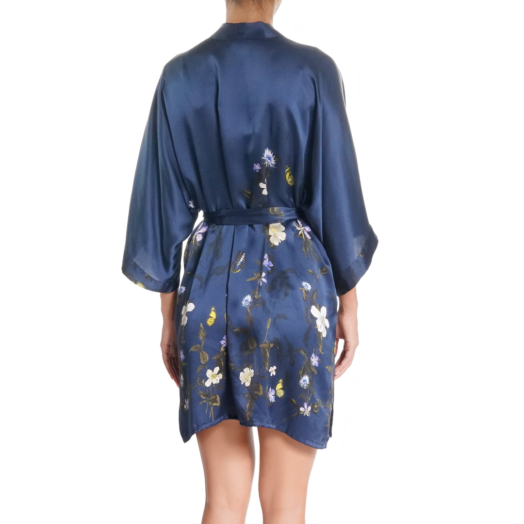 Samantha Chang Short Silk Kimono