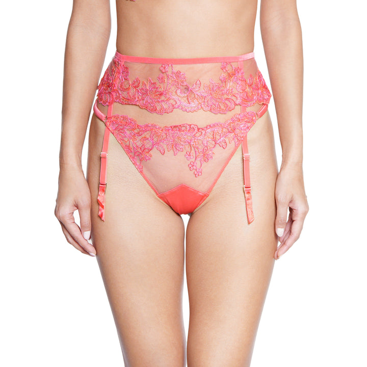 Prestige Bonbon Rose Garter Belt
