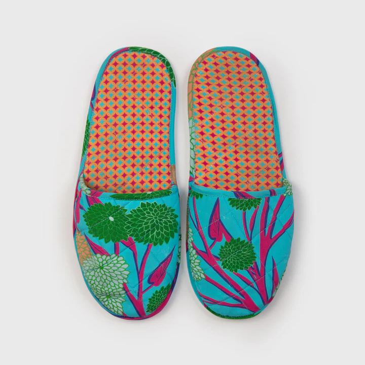 Karma Yuri Silk Slippers