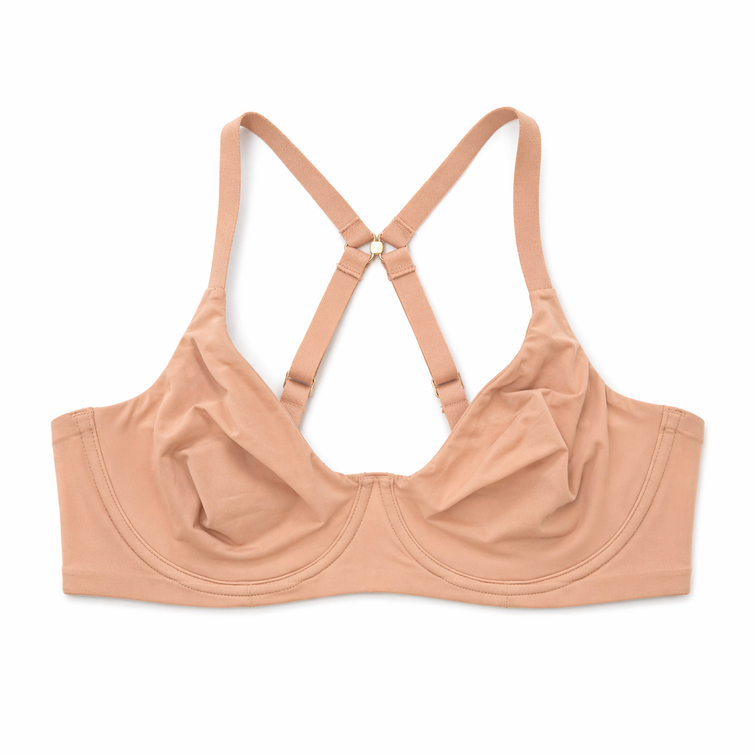 ☁️ Lightweight Microfiber Comfort Bra - Blush