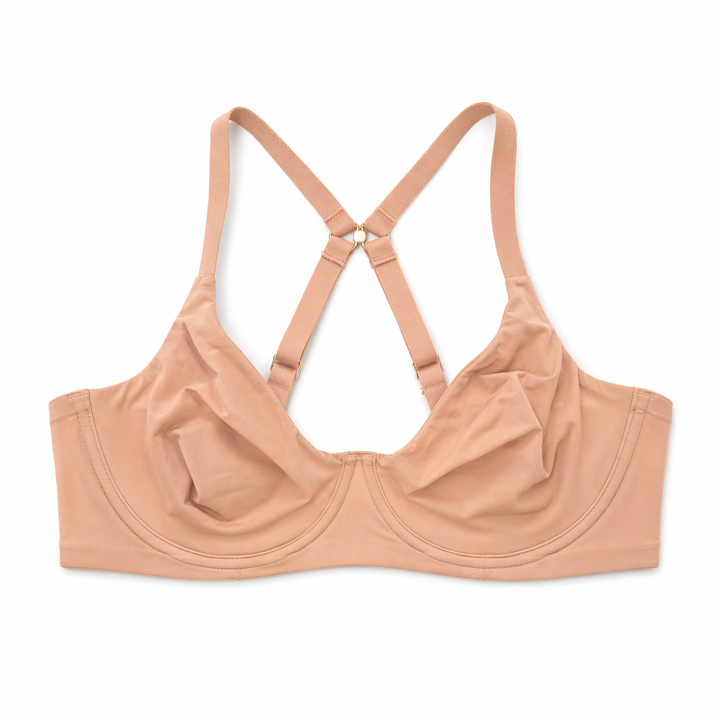 ☁️ Lightweight Microfiber Comfort Bra - Blush