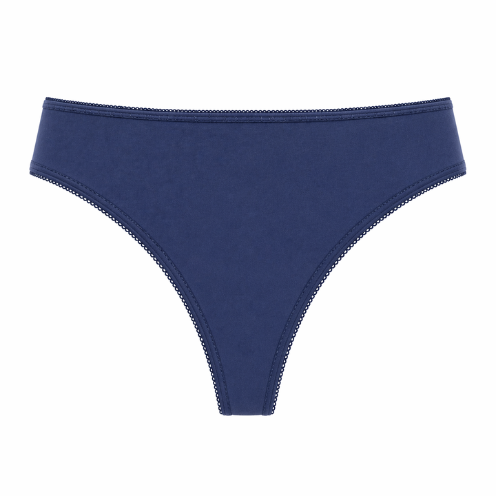 ☁️ Lightweight Microfiber Thong - Marine