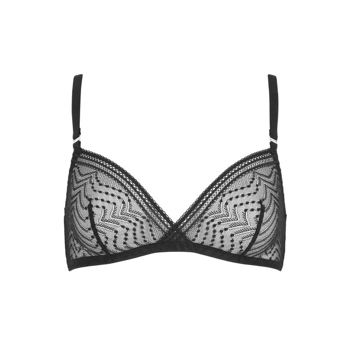 Huit Eclatante Bralette - Black