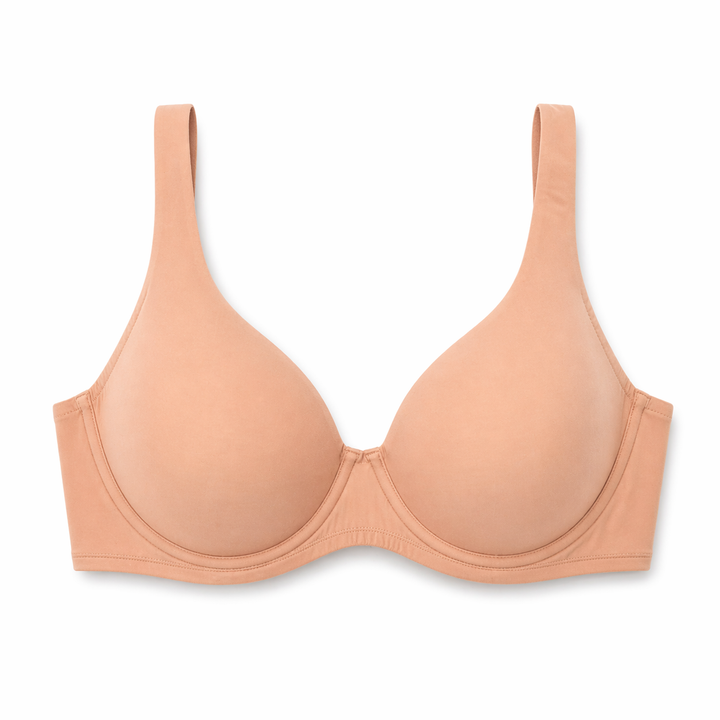 ☁️Lightweight Microfiber Underwire - Blush
