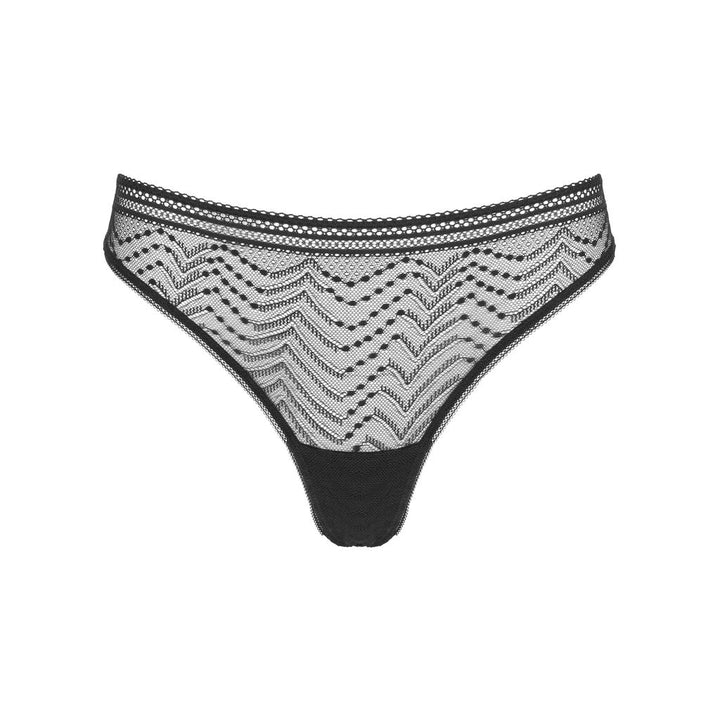 Huit Eclatante Tanga - Black
