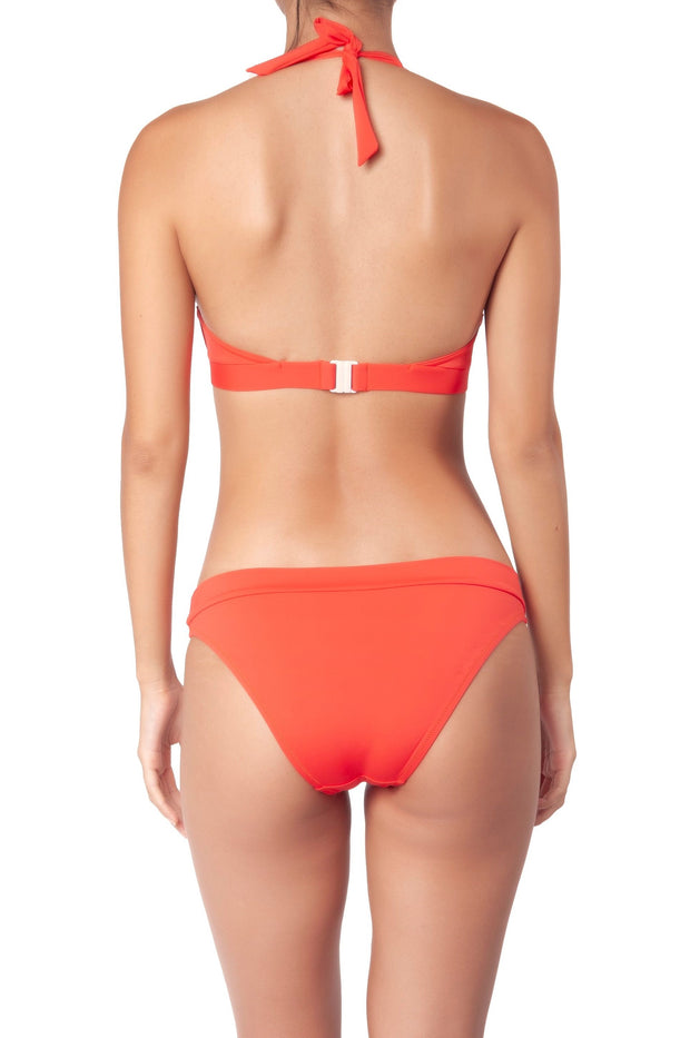 HUIT Holiday Orange Triangle bikini top, Addiction Nouvelle Lingerie