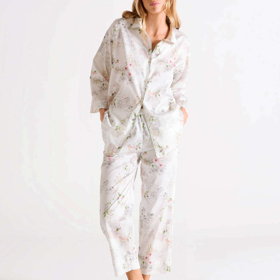 Laurence Tavernier Orchidee Long Sleeve Pajamas