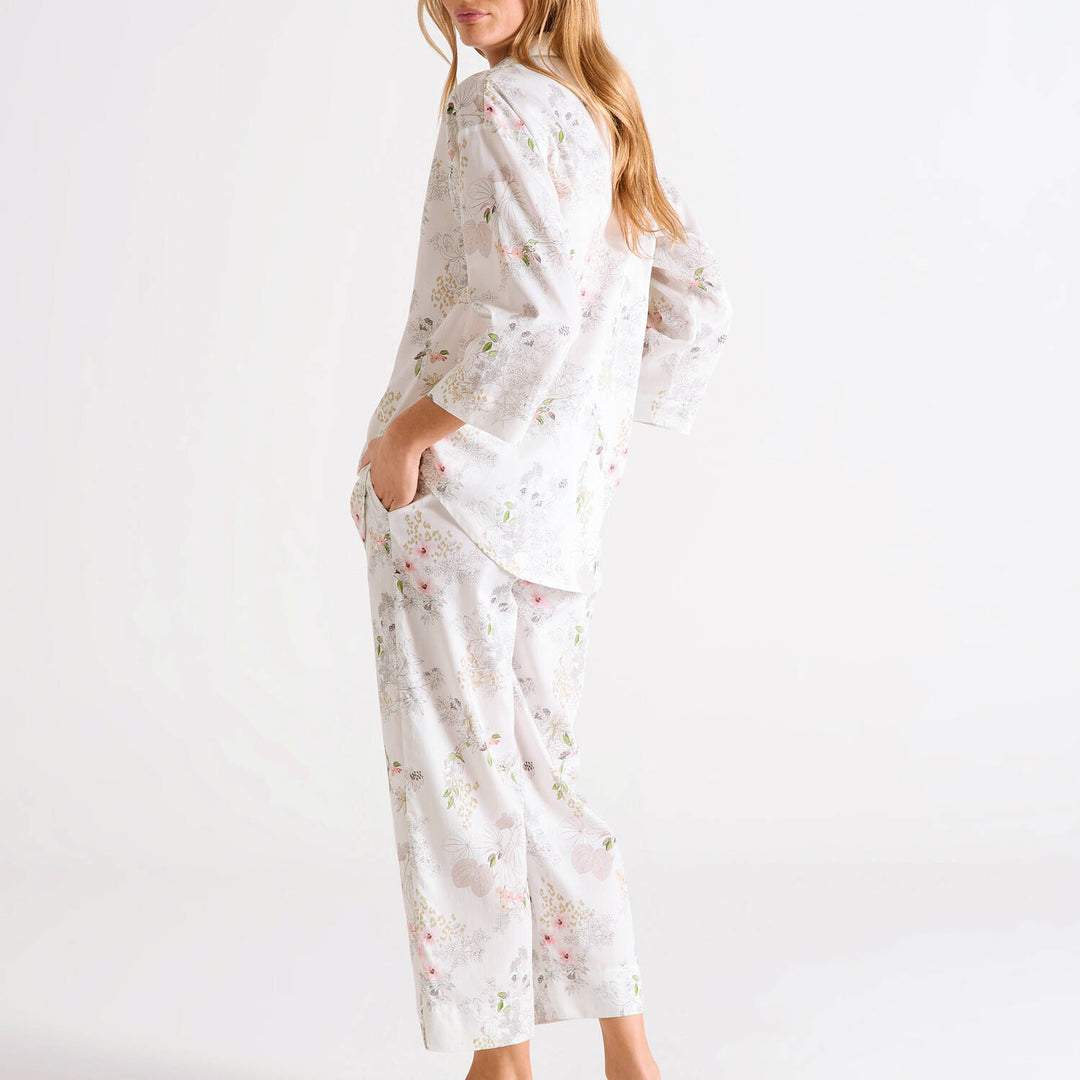 Laurence Tavernier Orchidee Long Sleeve Pajamas