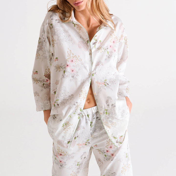 Laurence Tavernier Orchidee Long Sleeve Pajamas