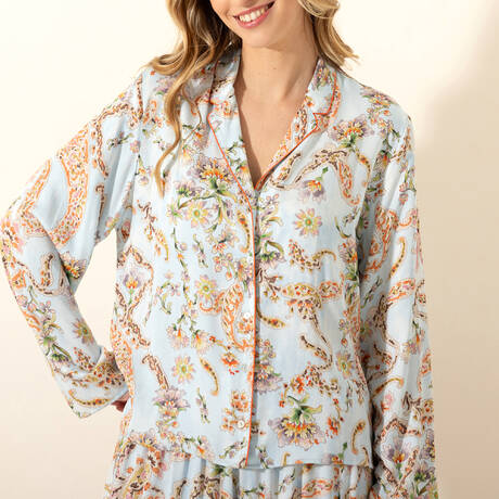 C315APY Le Chat Long Sleeve Pajama