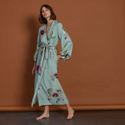Yves Delorme Eau Dressing Gown- Addictionnouvellelingerie.com