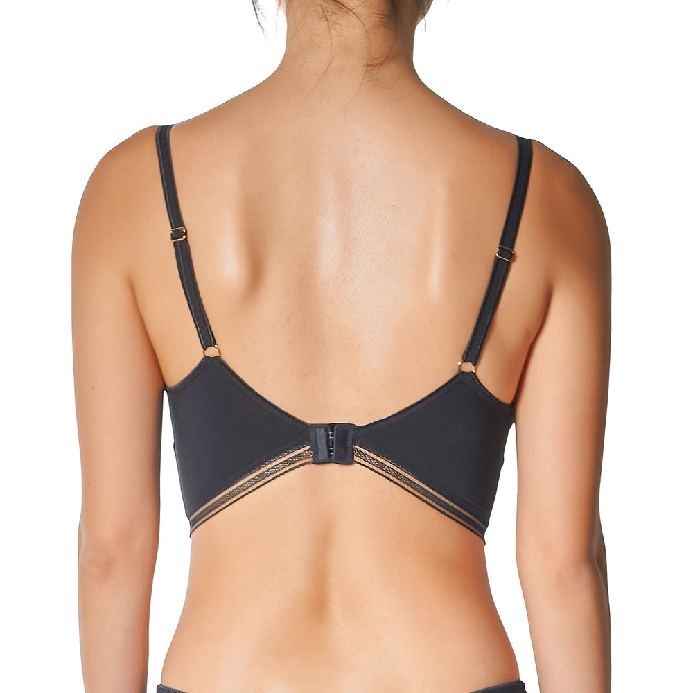Samantha Chang Jet Set Cotton Bralette, Addiction Nouvelle Lingerie